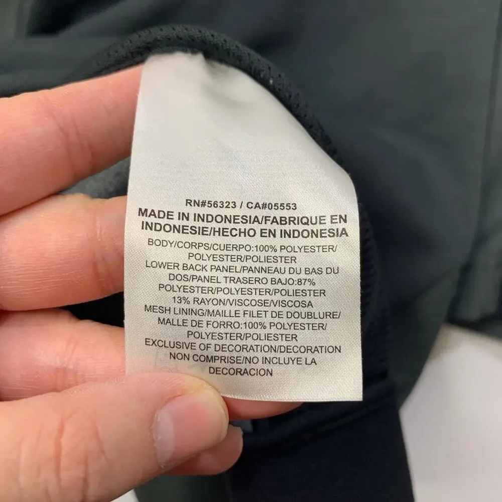 Nike Travel Jacket Mens M Medium Grey Perforated Dri Fit Lightweight Full Zip